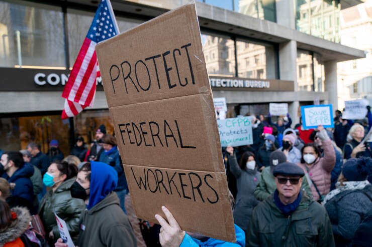 CFPB protest