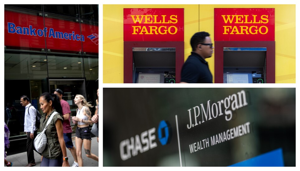 Bank of America - JPMorgan Chase - Wells Fargo